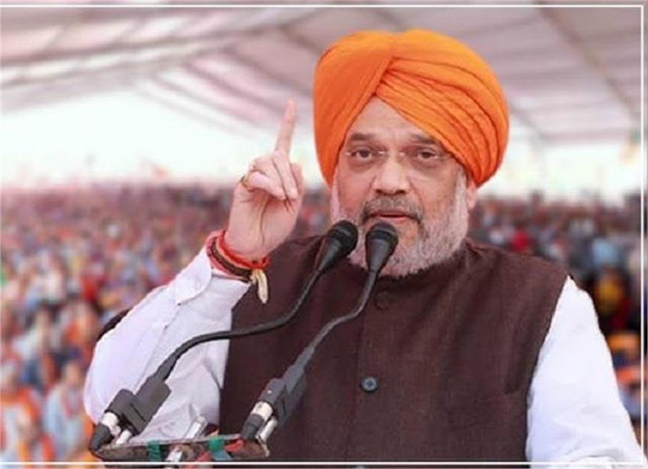 From Moga, Amit Shah blew the bugle of 2027 assembly elections, said- BJP will fight elections alone in Punjab.