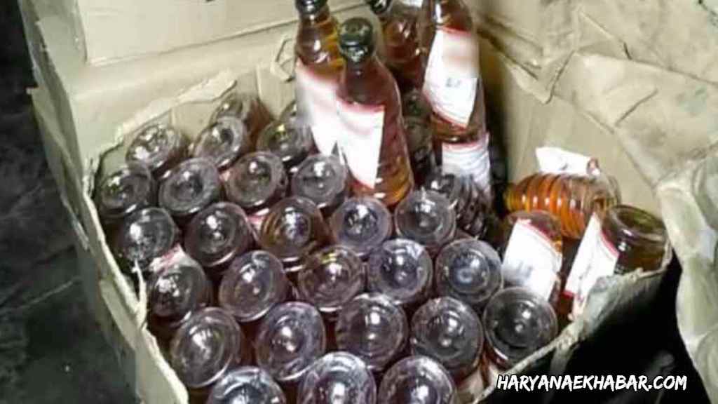 Chandigarh brand liquor caught on special road in Batala, driver in custody along with Swift car