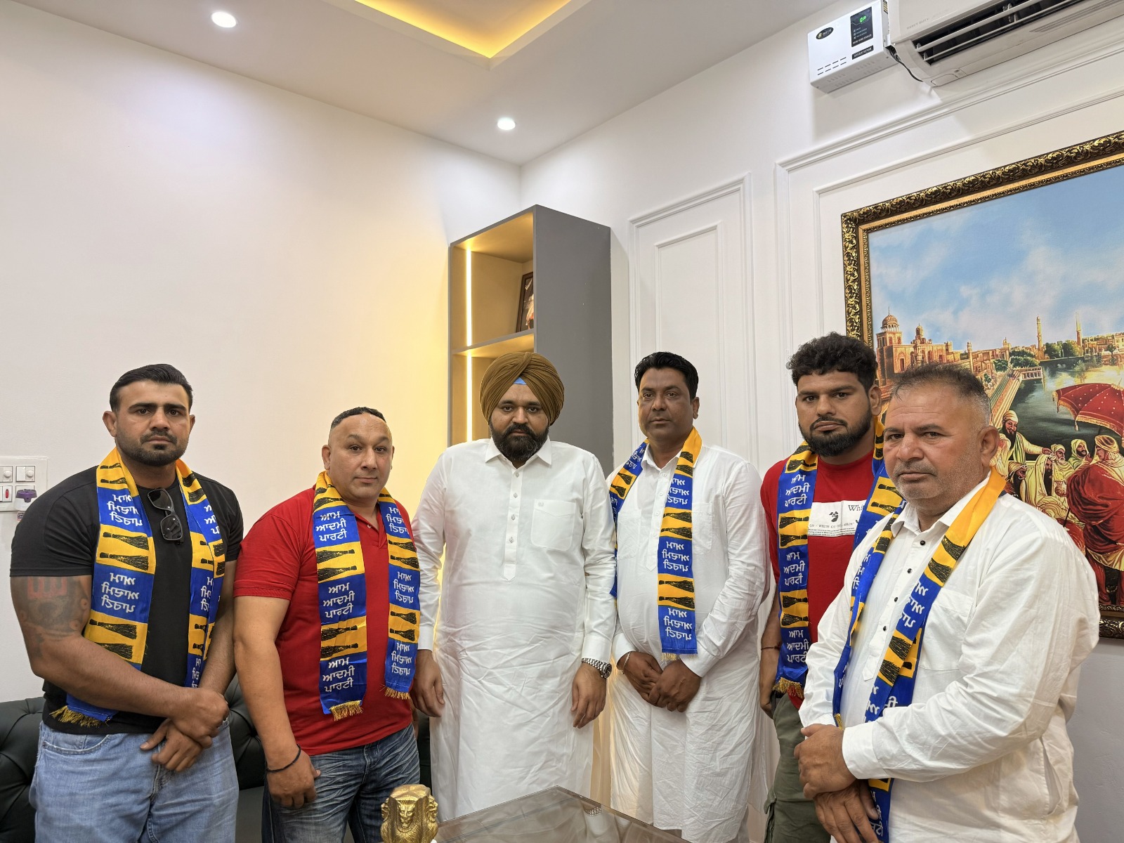 अंतरराष्ट्रीय कबड्डी स्टार आप में हुए शामिल, पार्टी की जन हितैषी नीतियों में जताया भरोसा