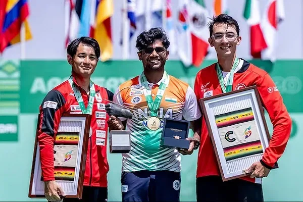 धीरज बोम्मादेवरा ने रचा इतिहास, वर्ल्ड कप फाइनल में गोल्ड जीतने वाले पहले भारतीय पुरुष रिकर्व तीरंदाज बने