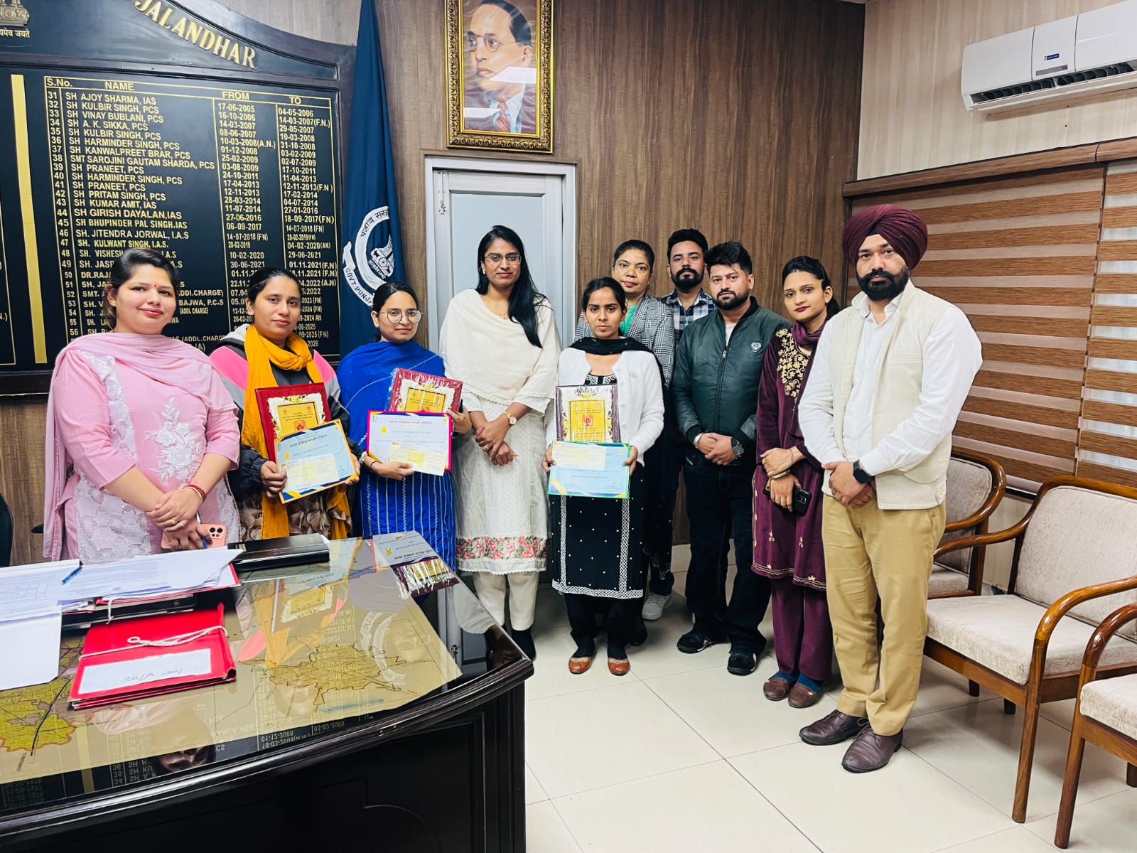 ज़िला जालंधर से संबंधित 3 महिला उद्यमियों को मिला पंजाब सरकार उद्यमी महिला सम्मान