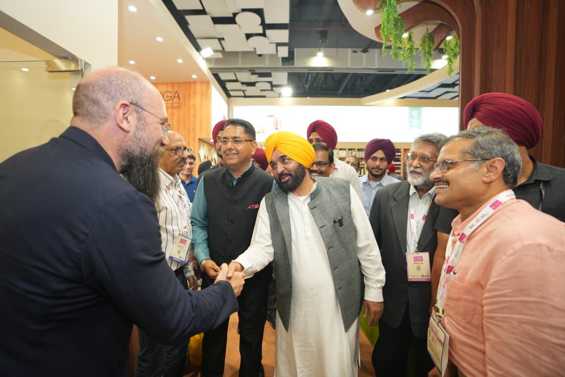 भारत टेक्स 2026 में मुख्यमंत्री भगवंत मान ने निवेशकों को दिया न्योता, बोले— पंजाब टेक्सटाइल निवेश के लिए सबसे पसंदीदा राज्य