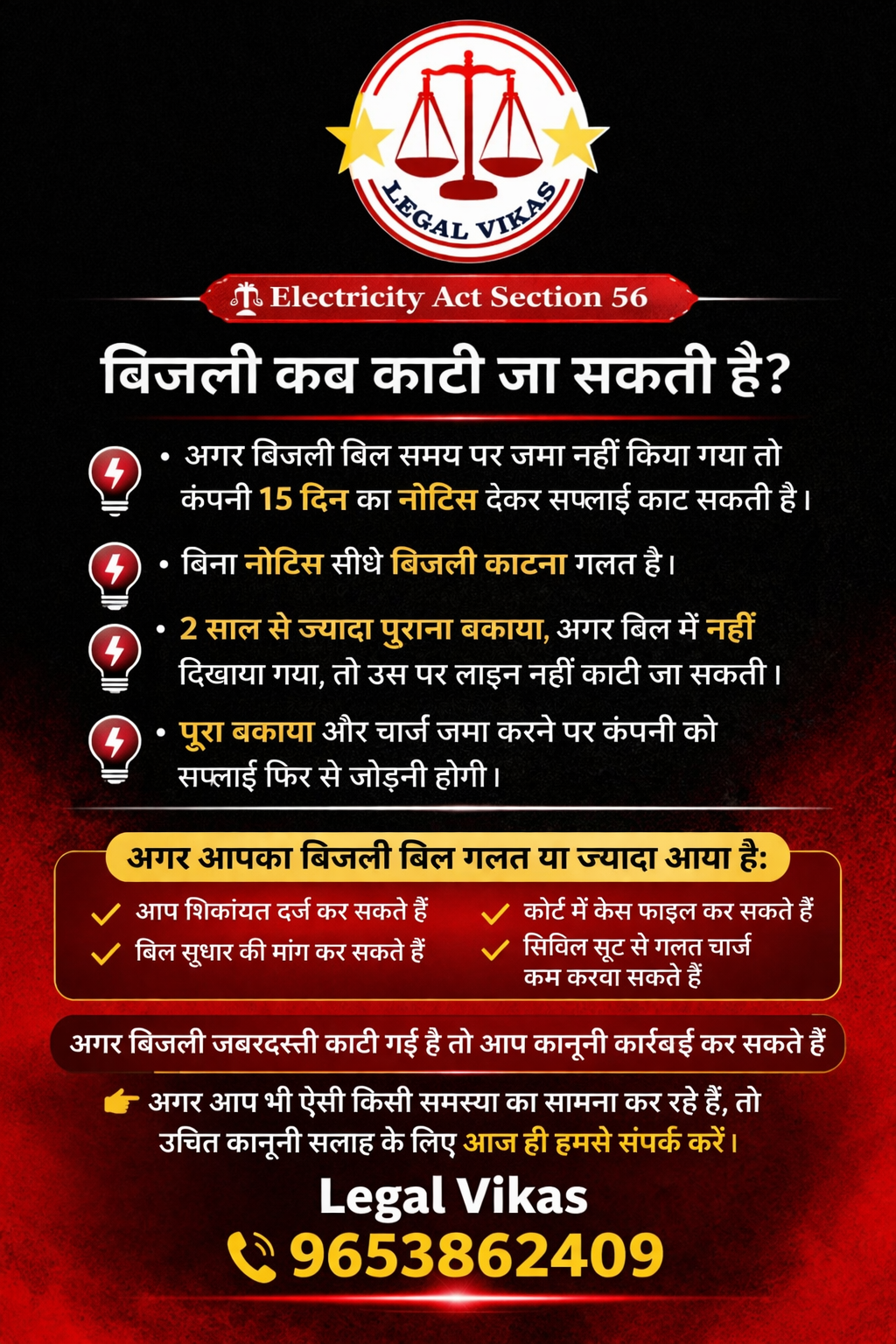 बिजली कनेक्शन काटने के नियम: उपभोक्ताओं को जानना जरूरी है अपने अधिकार