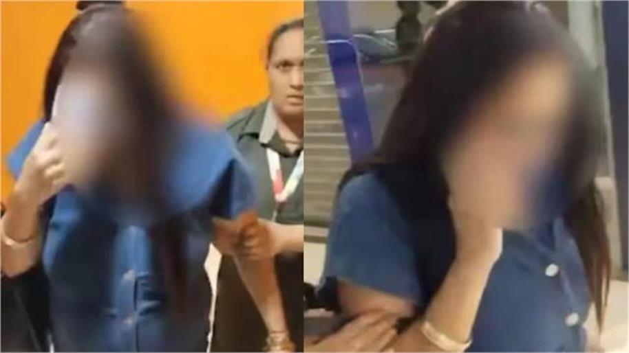 नोएडा के DLF मॉल में घी-तेल चोरी का मामला, CCTV में कैद हुई महिला; पति के साथ हुआ समझौता
