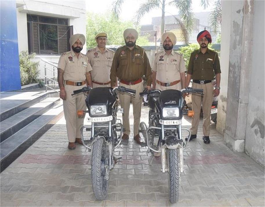 जालंधर पुलिस की बड़ी कार्रवाई: लूटपाट करने वाला युवक गिरफ्तार, छीना हुआ मोटरसाइकिल बरामद