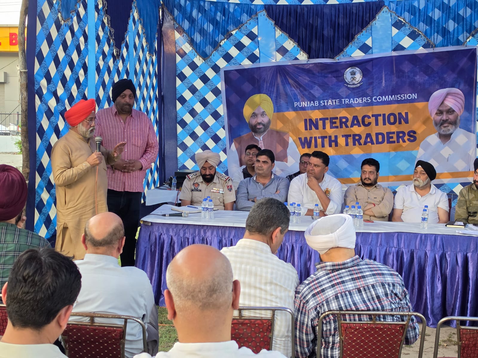 पंजाब राज्य व्यापार कमीशन ने अटारी बाजार के व्यापारियों की समस्याएं सुनी, जल्द समाधान का भरोसा दिया