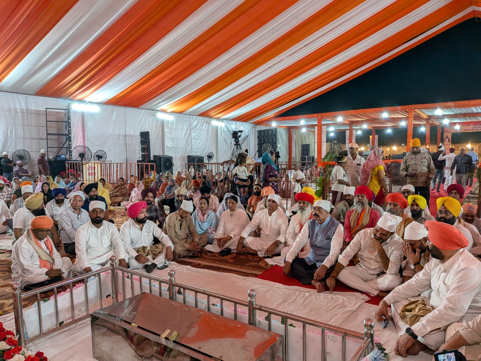 कपूरथला में श्री गुरु रविदास जी के 650वें प्रकाश पर्व को समर्पित विशाल कीर्तन दरबार आयोजित