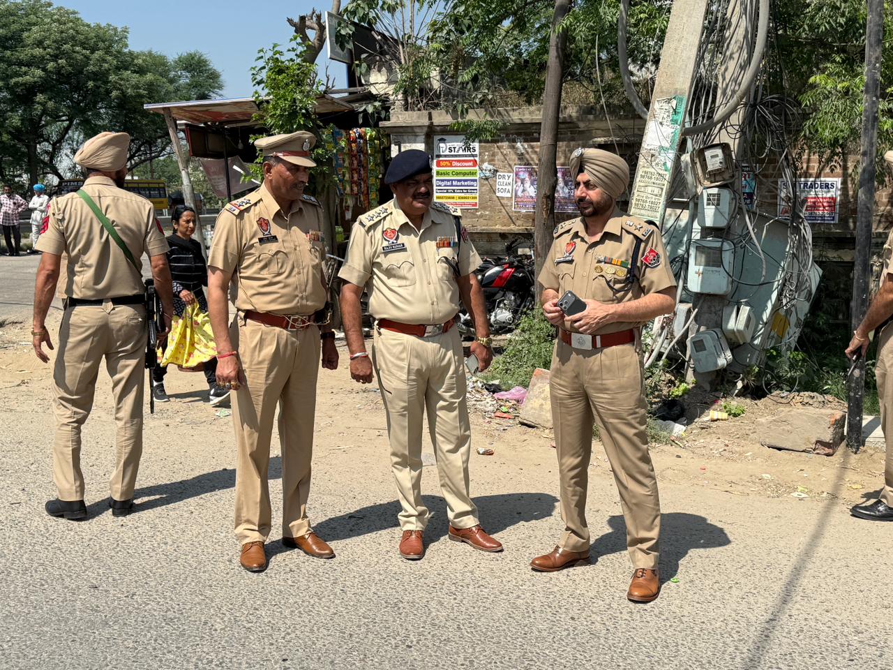 एस.एस.पी. के नेतृत्व में जालंधर देहाती पुलिस ने की स्पैशल नाकाबंदी