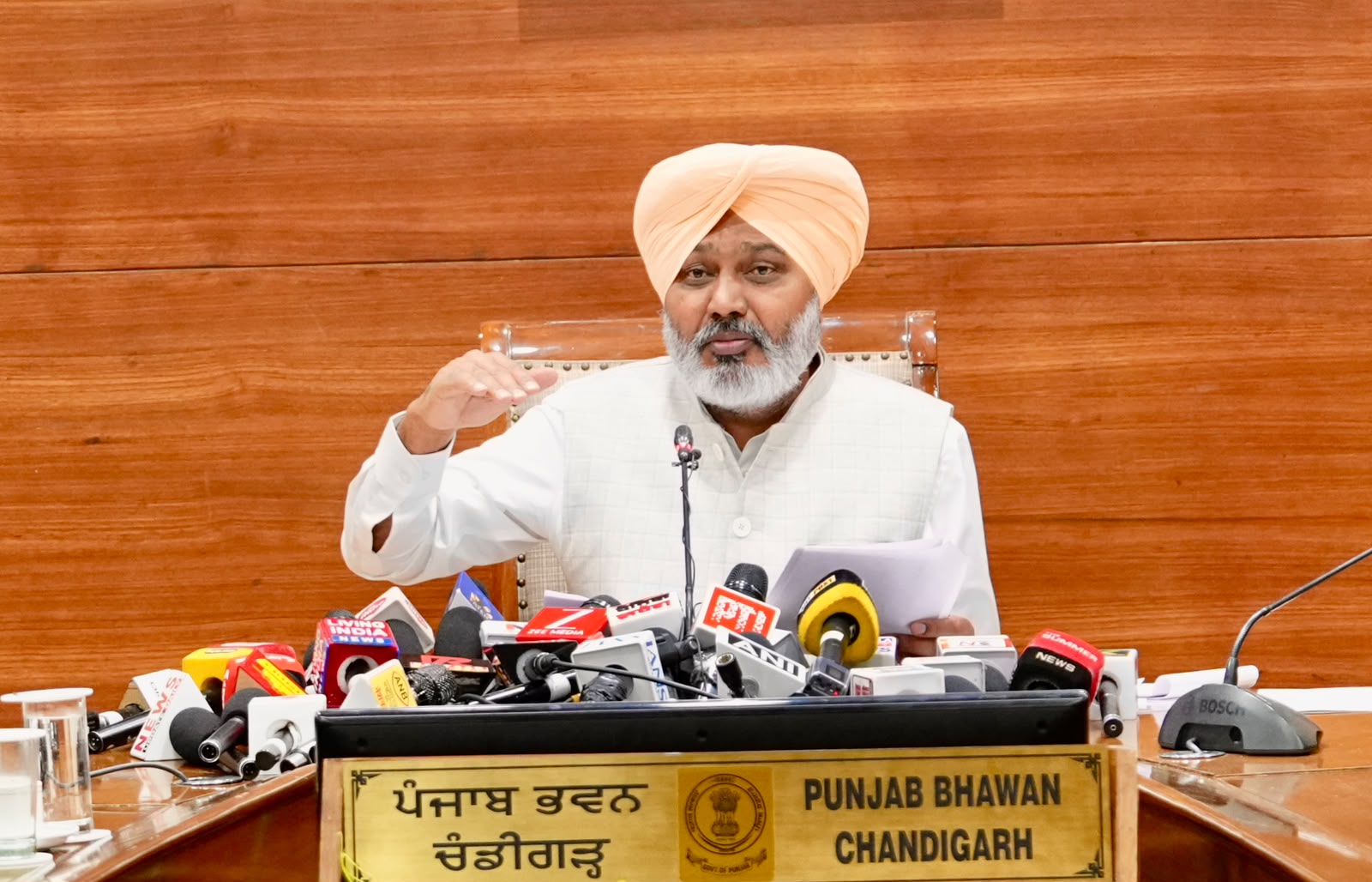 पंजाब देश में सबसे अधिक वेतनमान देने वाले राज्यों में शामिल, कई श्रेणियों में केंद्र से भी आगे: हरपाल सिंह चीमा